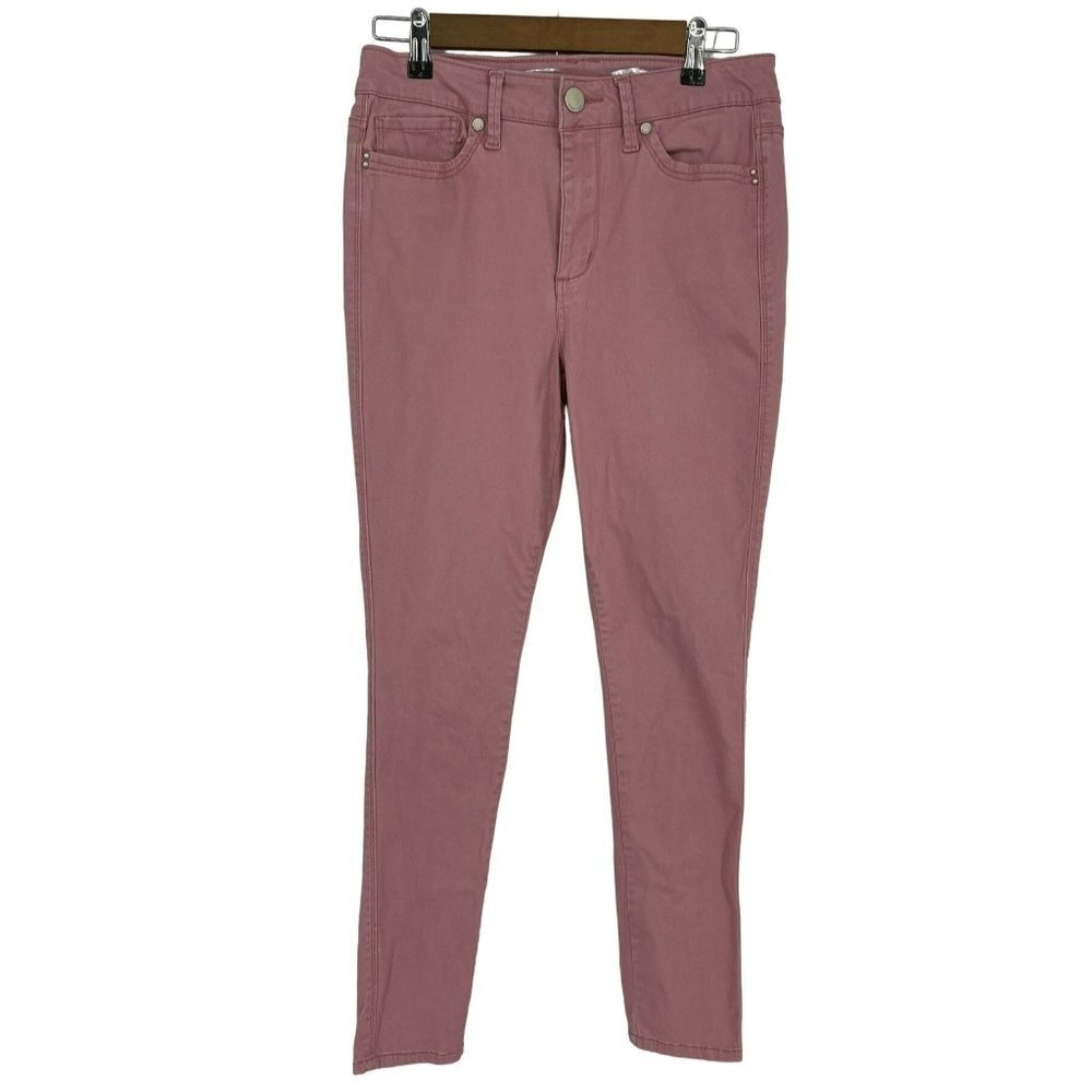 Seven7 High Rise Skinny Skin‎ Fit Denim Jeans Size 8